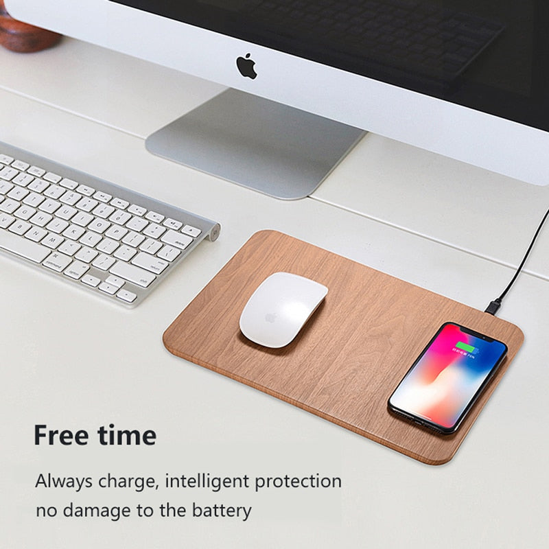 Woodcraft Mouse ChargePad