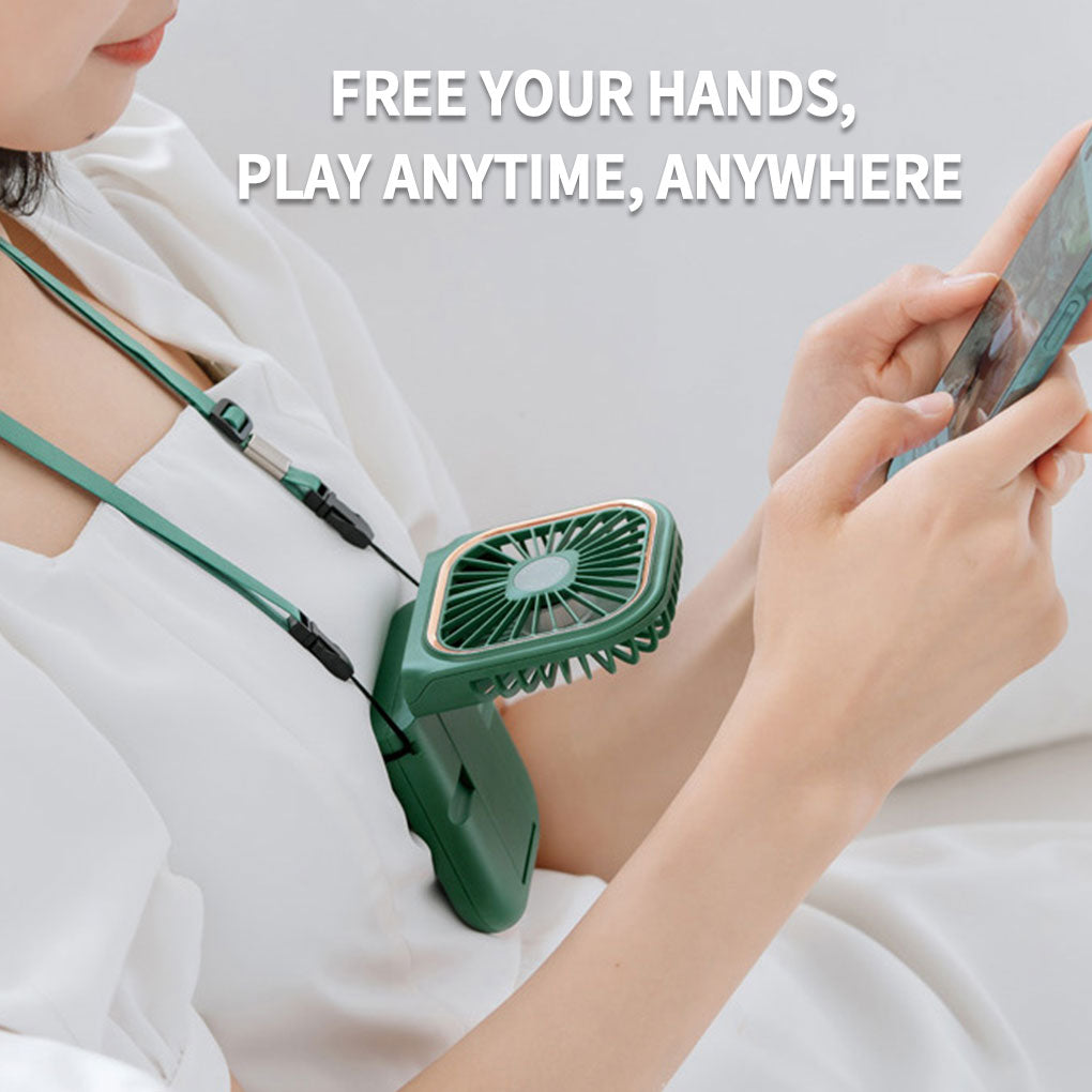 BreezeMate: Portable Neck Cooling Fan