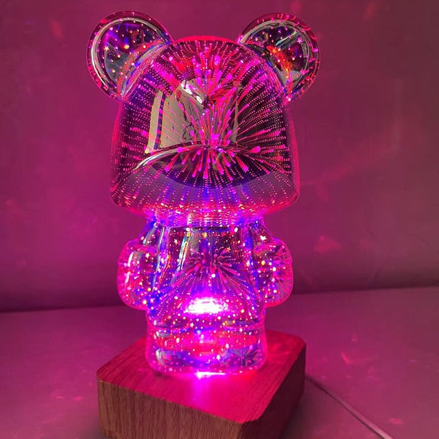 Starry Spark Bear Nightlight