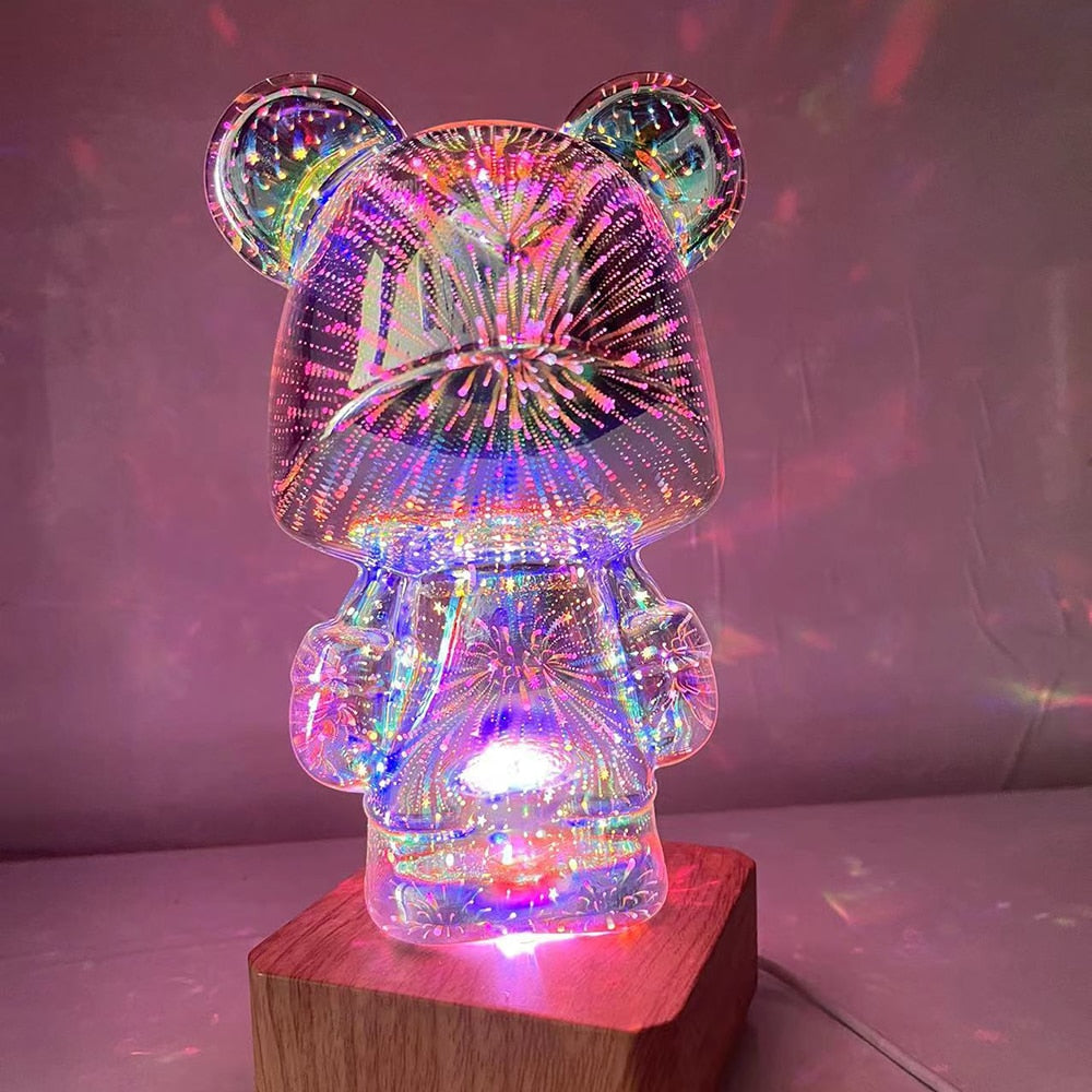 Starry Spark Bear Nightlight