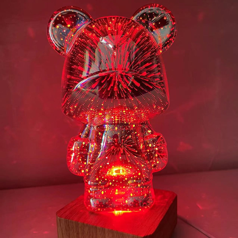 Starry Spark Bear Nightlight